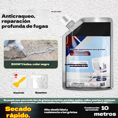 【500g（Herramientas de reparación + boquilla incluidas）】Adhesivo de alta resistencia para la reparación de grietas en hormigón