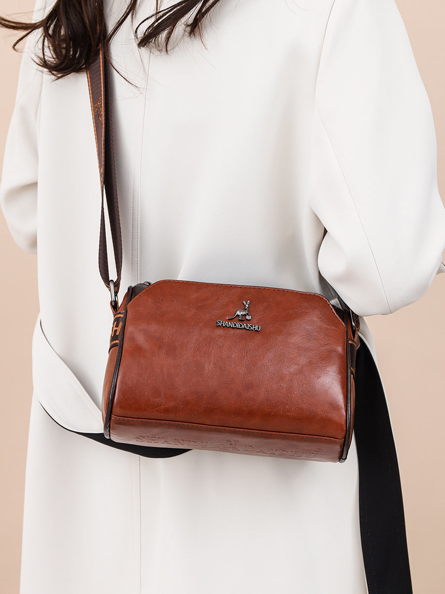 🔥👜【Compre 1 y obtenga 1 gratis】👜Bolso de cuero suave de gran capacidad, bolso de hombro para mujer