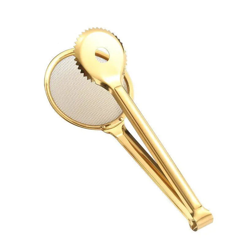🍳 Pinza Colador 2 en 1 de Acero Inoxidable | Escurridor de Aceite para Freír y Cocinar