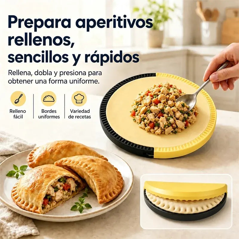 🌮 Prensa plegable 2 en 1 para tortillas y sándwiches tostados – Sella bordes al instante (Oferta 1+1 GRATIS) 🔥