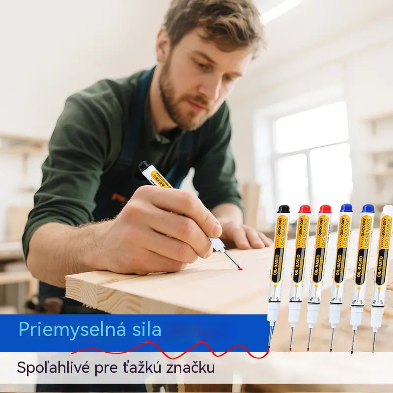 💯10 kusov ⚽Presné, rýchloschnúce fixky na olejovej báze