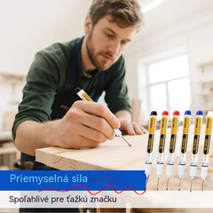 💯10 kusov ⚽Presné, rýchloschnúce fixky na olejovej báze