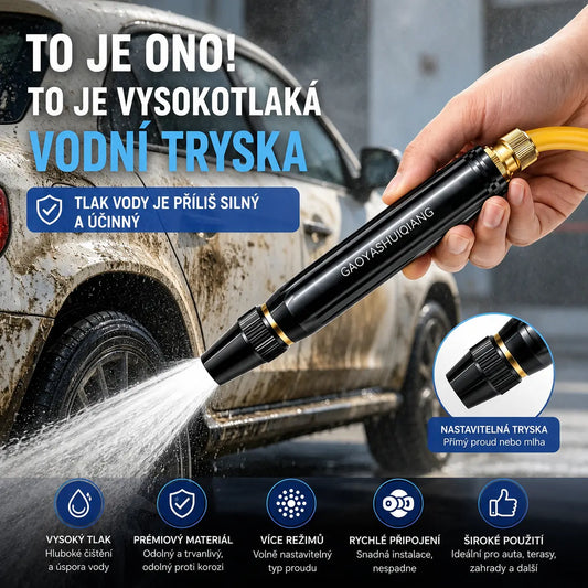 Poslední den se slevou 55 % - 【Koupit 1 a získat 1 zdarma】（2 sady）Vysokotlaká stříkací pistole pro domácí použití