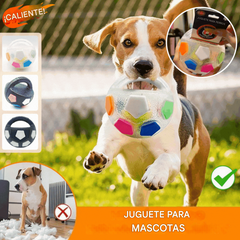 ⚽🐕🐾Compra 1 y llévate 1 gratis🔥Juguete para perros: fútbol, suministros interactivos y resistentes a las mordeduras para border collies, labradores y corgis.