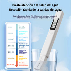 🔥Compra 1 y llévate 1 gratis🎁 Medidor de calidad del agua TDS 3 en 1: mide pH, cloro y dureza con pantalla LCD para piscinas y acuarios 🌊