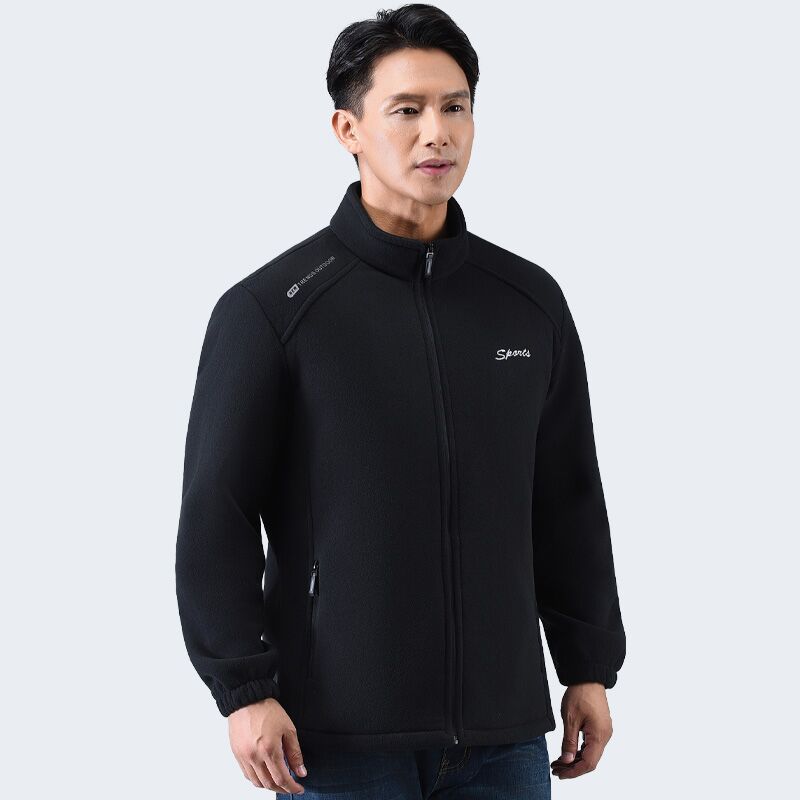 【XL-5XL】Chaqueta de Terciopelo Grueso de Lana para Hombre, Talla Grande, Cálida y Cómoda para Otoño e Invierno【40% de Descuento】