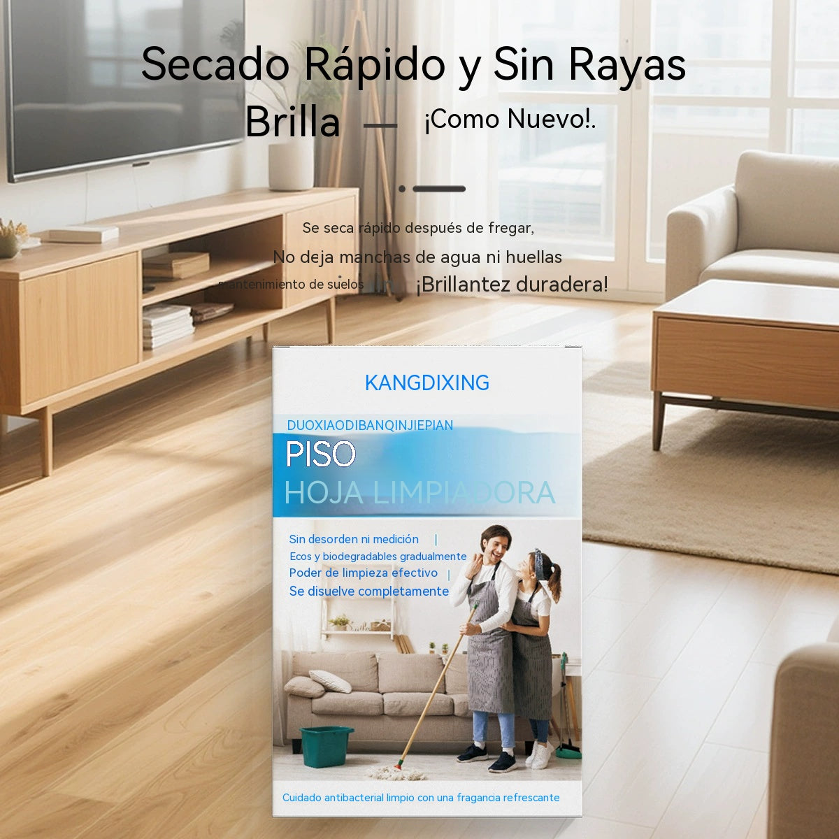 🧹✨ 【240 tabletas】Pastillas de limpieza multiusos antibacterianas y desodorantes | Aptas para suelos de madera, laminados, azulejos y paredes de caravanas