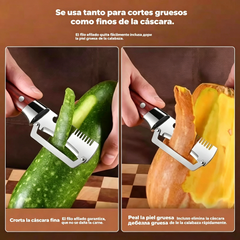 💥Compra 1, llévate 1 gratis💥🔪Pelador multifuncional de acero inoxidable🧅