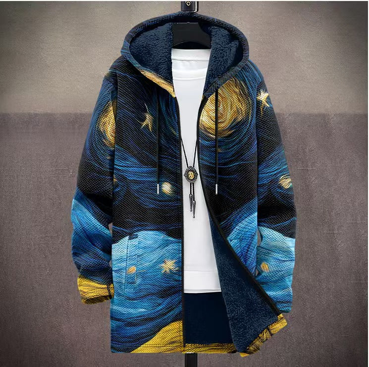 30%OFF👔【S-4XL】Chaqueta informal cálida de otoño e invierno para hombre, nueva y más vendida en 2025, chaqueta gruesa y a prueba de viento, todos los tamaños disponibles.