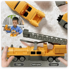 【50% OFF】🤖【16 piezas】Bloques de construcción magnéticos Transformers, juguetes educativos