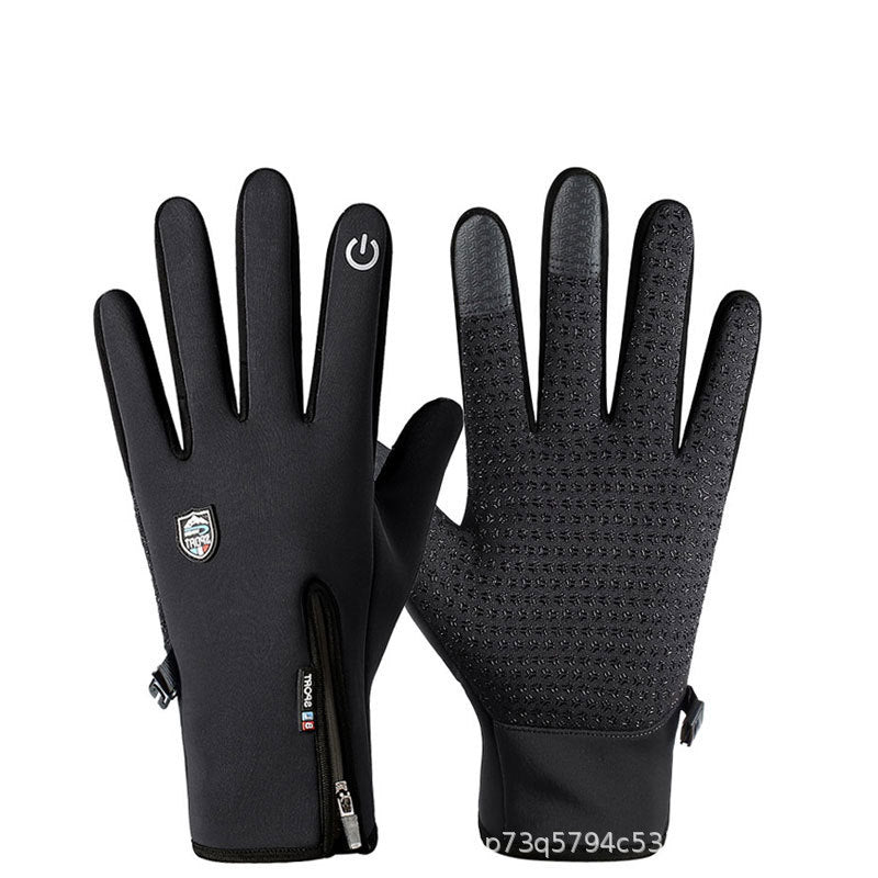 🔥❄️⛷️Otoño e invierno al aire libre ciclismo escalada guantes de esquí cálidos guantes de lana impermeables a prueba de viento🧤