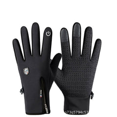 🔥❄️⛷️Otoño e invierno al aire libre ciclismo escalada guantes de esquí cálidos guantes de lana impermeables a prueba de viento🧤