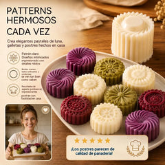 💥¡Compra 2 y llévate 2 gratis, juego de 4 piezas! ✨😍Molde de repostería creativo de doble cabezal, desmontable