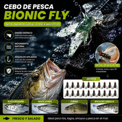 🔥【Compre 20 y obtenga 20 gratis】Cebo para moscas biónico (20/40 piezas)