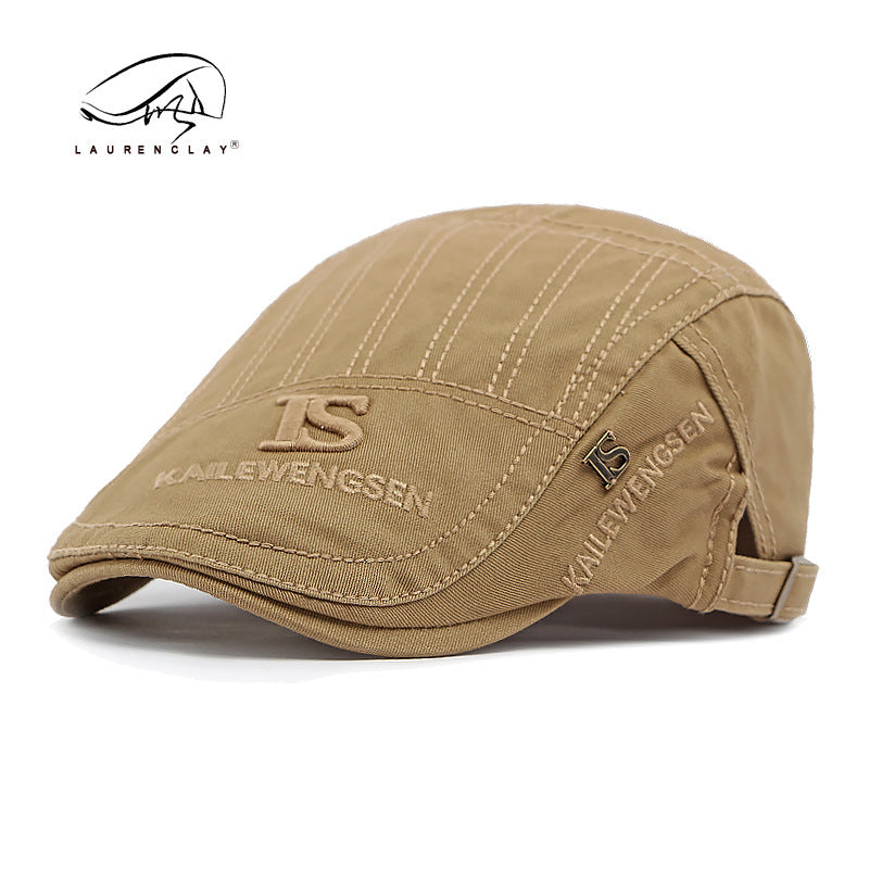 💥【Oferta por tiempo limitado】💥Boina nueva de algodón puro, elegante, con protección solar y transpirable.