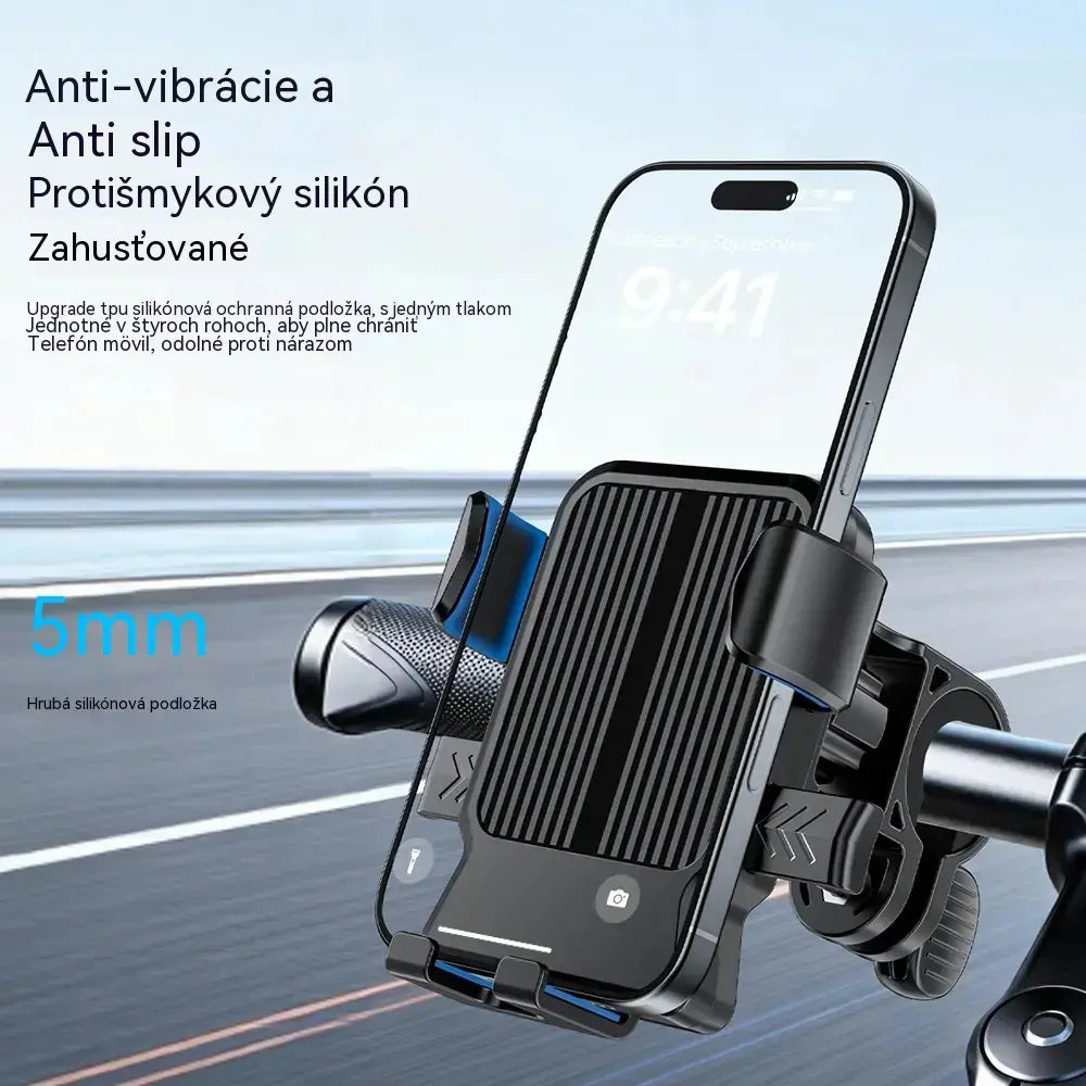 🚴 Držák telefonu na motorku s bezpečným úchopem