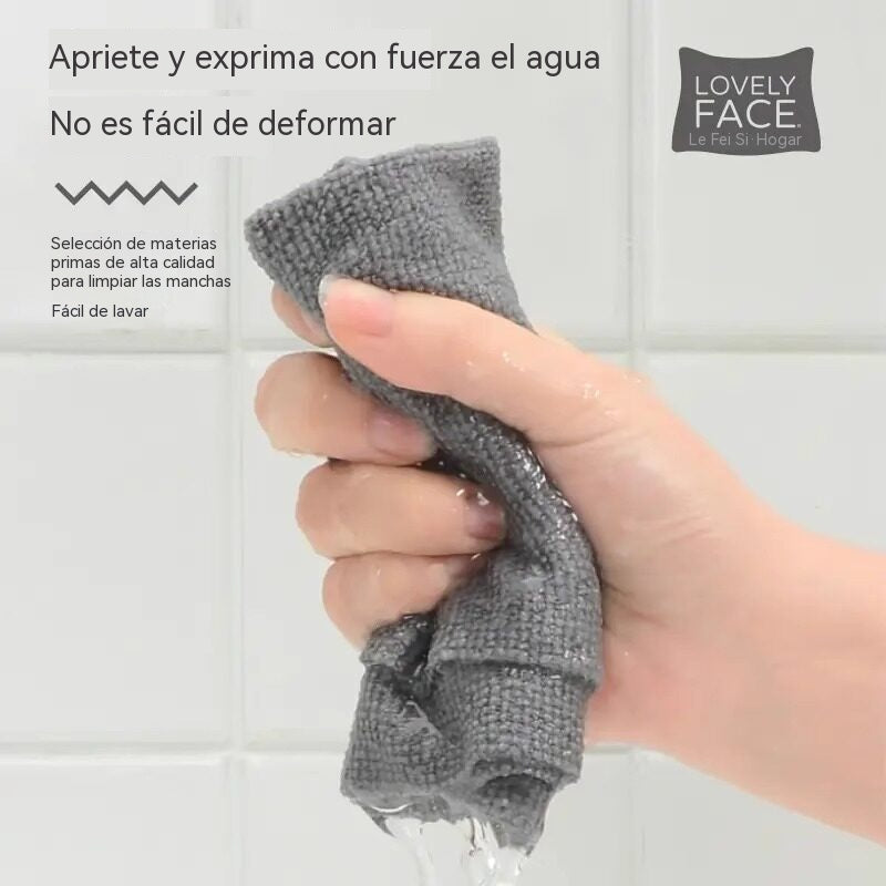 🧽20 hojas por rollo  | Cada hoja: 25×25cm🧽✨ Paño de Limpieza en Rollo Reutilizable – Rasga, Usa y Limpia Fácilmente 🏠