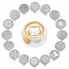 Forma do kawy latte art ze stali nierdzewnej