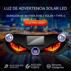 🚗【Cada artículo cuesta 25 euros.】🔆 Luz de advertencia LED solar para coche: ¡50% de descuento! Funciona con energía solar, es resistente a la intemperie y se activa automáticamente al anochecer para mayor seguridad en la carretera. 🔥🛡️