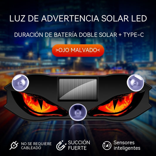 🚗【Cada artículo cuesta 25 euros.】🔆 Luz de advertencia LED solar para coche: ¡50% de descuento! Funciona con energía solar, es resistente a la intemperie y se activa automáticamente al anochecer para mayor seguridad en la carretera. 🔥🛡️
