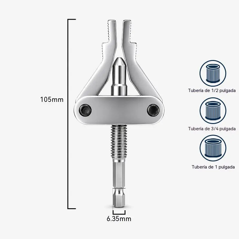 🔥⚙️Nuevo extractor integrado de cables y tubos rotos de 4/6/1 pulgadas