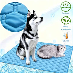 🧊🐶 Chladiaca podložka špeciálne pre psov a mačky – aby sa váš miláčik toto leto cítil ešte príjemnejšie v chlade 🐱✨