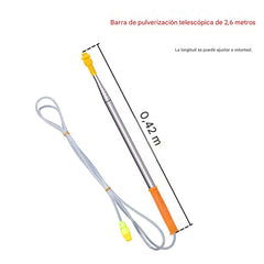 🔥【2,6 m】Pulverizador eléctrico de acero inoxidable, extensible, cómodo y práctico.