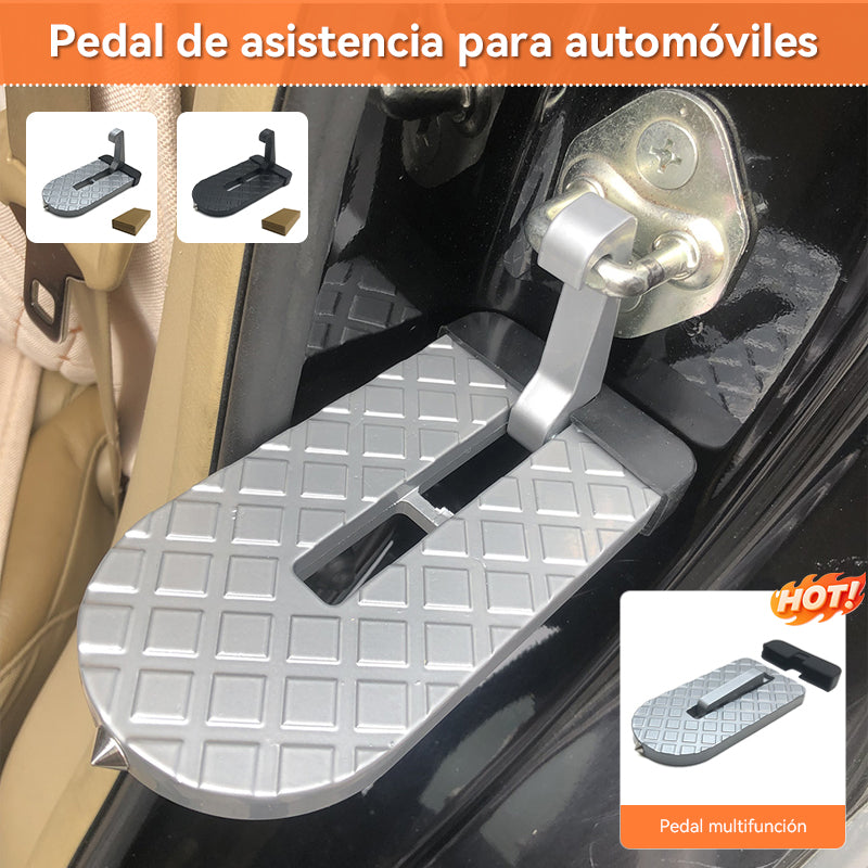 🔥 Pedal auxiliar multifuncional para coche, gancho auxiliar para escalón de techo de SUV, rompeventanas de emergencia