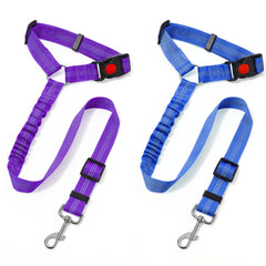🔥Compre 1 y obtenga 1 gratis（2 piezas）🐾 Correa ajustable para perros para coche