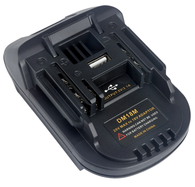 ⚡Adaptador de batería de litio para herramientas de batería de 18 V