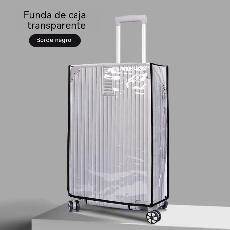 🧳¡Protege tu equipaje al instante! Funda de PVC transparente para maletas