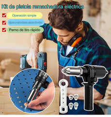🔥Nuevo producto en oferta🧑‍🔧Junta de conversión de pistola de remache ciego con núcleo de pistola de remache eléctrico profesional