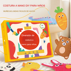 Kit de costura hecho a mano DIY interesante para niños