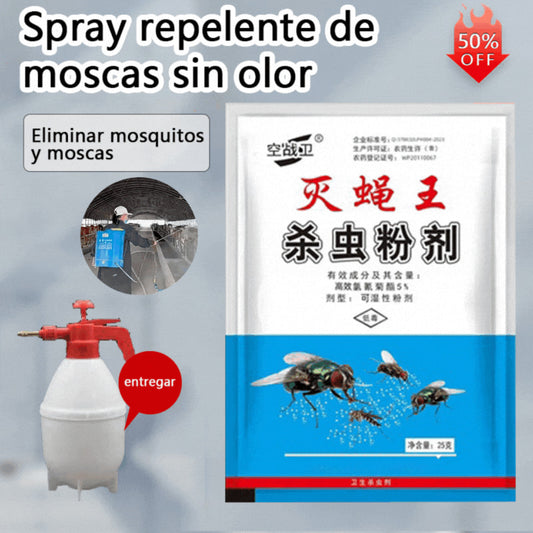 🔥【Compre 5 y obtenga 5 gratis：10 paquetes】Spray especial para criaderos para matar mosquitos y moscas