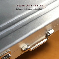 💼 Mini aluminijska kutijica za kartice | Kompaktna, elegantna i izdržljiva ✨