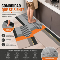 【40*60+40*120cm】De uso común en casa Almohadilla absorbente simple y atmosférica