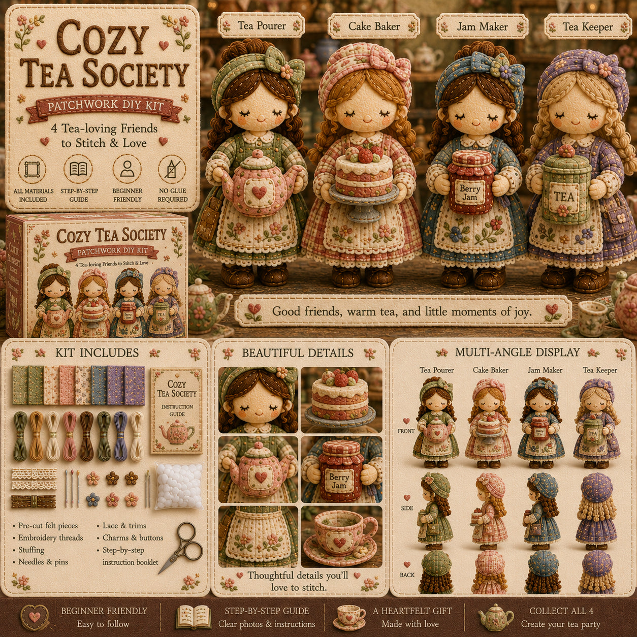 Zadnji dan: Iskoristite popust od 49%! Minijaturni set patchworka iz serije Miniature World.