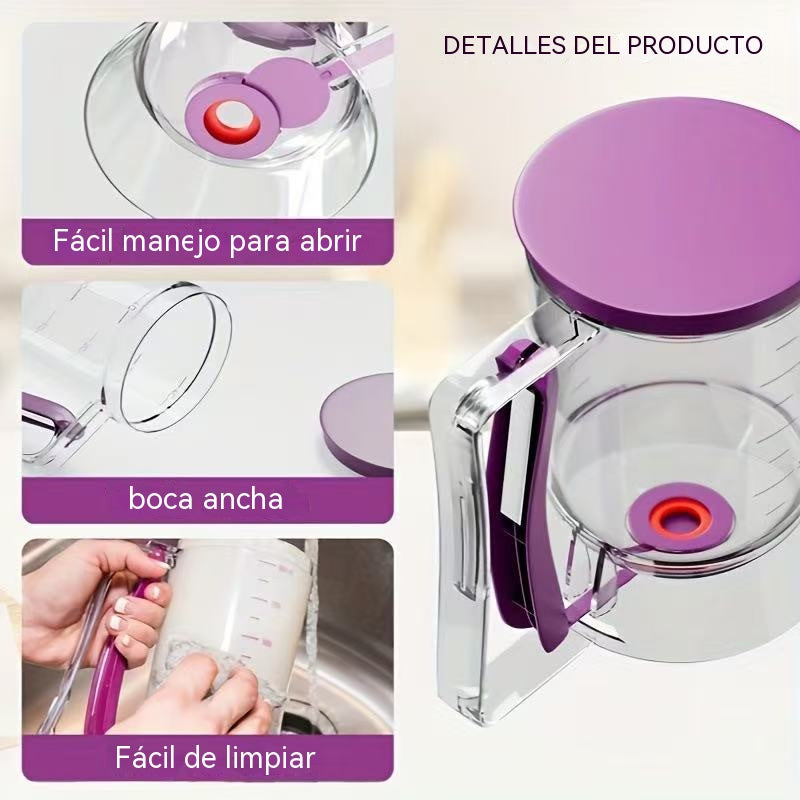 🍰🎂Separador de masa para pasteles, dispensador de tazas medidoras, herramienta de repostería casera de mano