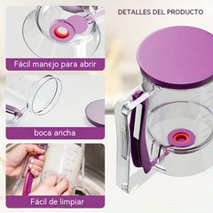 🍰🎂Separador de masa para pasteles, dispensador de tazas medidoras, herramienta de repostería casera de mano