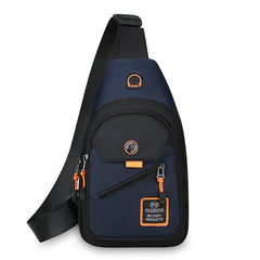 🎒💯Bolso bandolera/de pecho impermeable con múltiples bolsillos