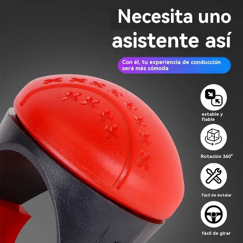 🔥2 piezas🚗 Manija de dirección asistida universal: se puede girar con una sola mano.
