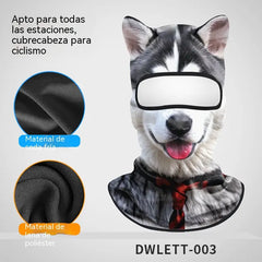 📢📢2 piezas 28 euro⏰Pasamontañas cortavientos con estampado animal