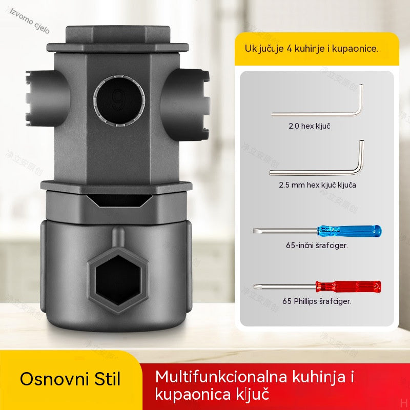 🔧Univerzalni alat za rastavljanje ventila za kuhinjske i kupaonske slavine