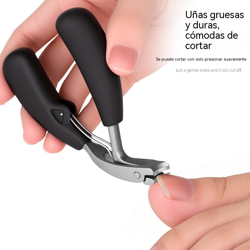 💅✂️ Cortaúñas profesionales angulados con una abertura ancha para uñas gruesas.