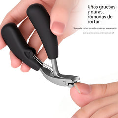 💅✂️ Cortaúñas profesionales angulados con una abertura ancha para uñas gruesas.