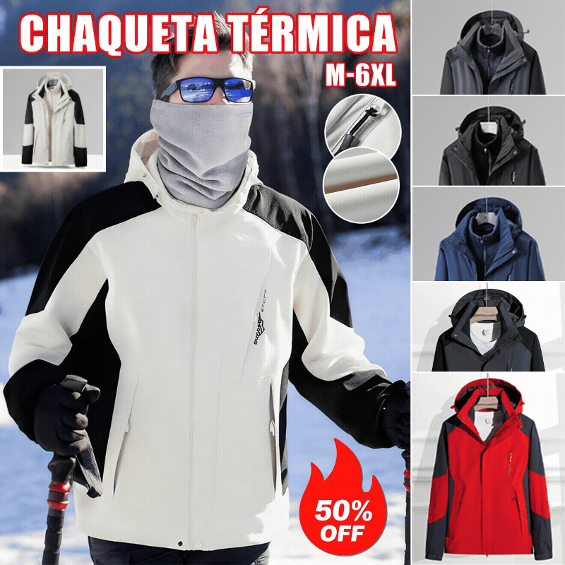 🔥【L-6XL】Chaqueta de escalada impermeable a prueba de viento para exteriores 2024 para hombre