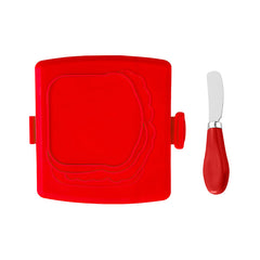 🍕Bandeja de silicona para hornear sándwiches tostados en el microondas
