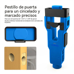 Herramienta profesional para la instalación de pestillos de puerta