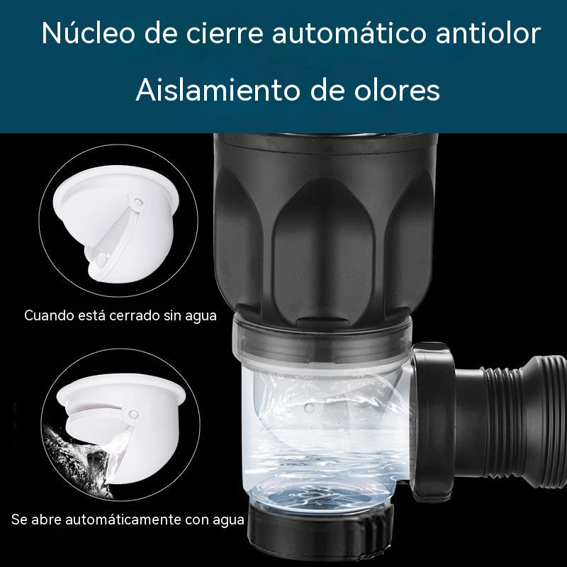 📢📢 ¡50% de descuento! ⏰🔥（2 piezas）🛠️ Manguera de desagüe telescópica e inodora 🚿💨🧰