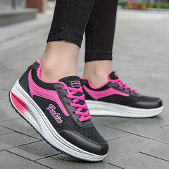 【35-43】Zapatillas deportivas informales transpirables y transpirables a la moda para mujer